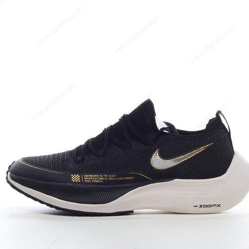 Halvat Nike ZoomX VaporFly NEXT% 2 ‘Musta Kulta Valkoinen’ Kengät CU4123-001